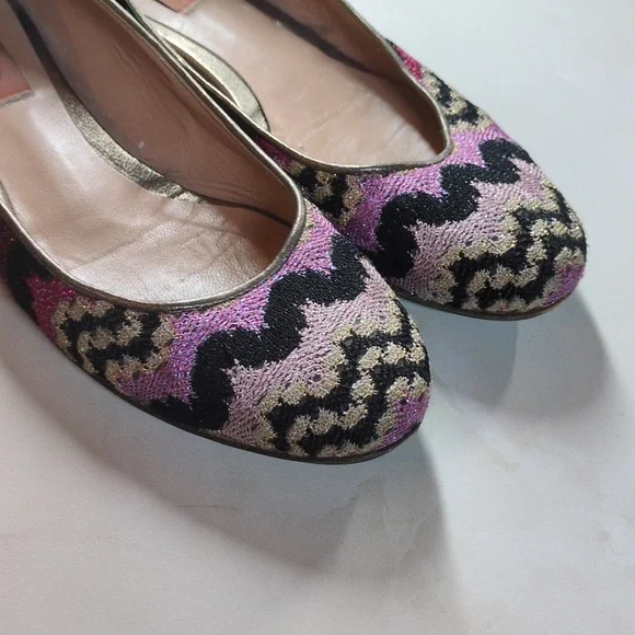 Missoni Knit Ballet Flats, Size 36.5